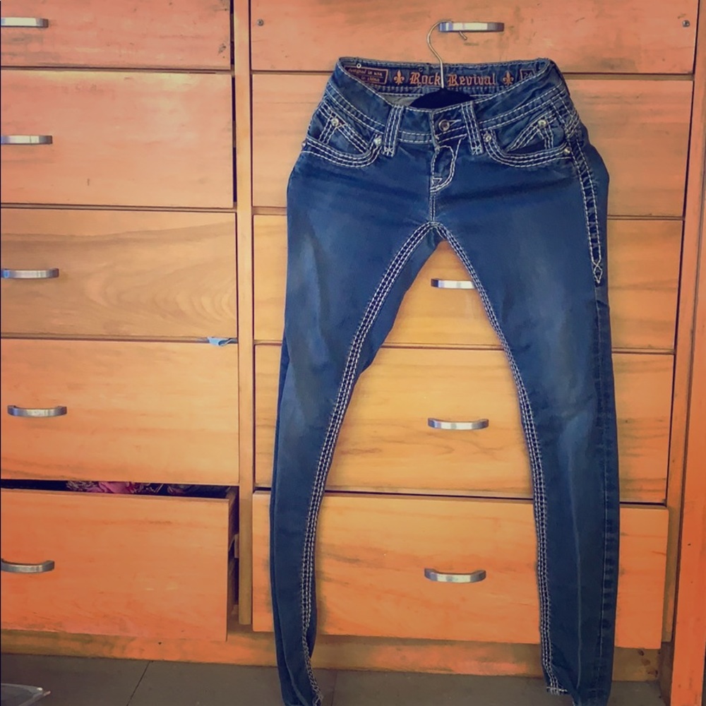 Rock revival jeans